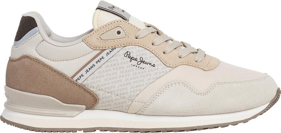 Pepe Jeans London Logo Schoenen Beige Vrouw