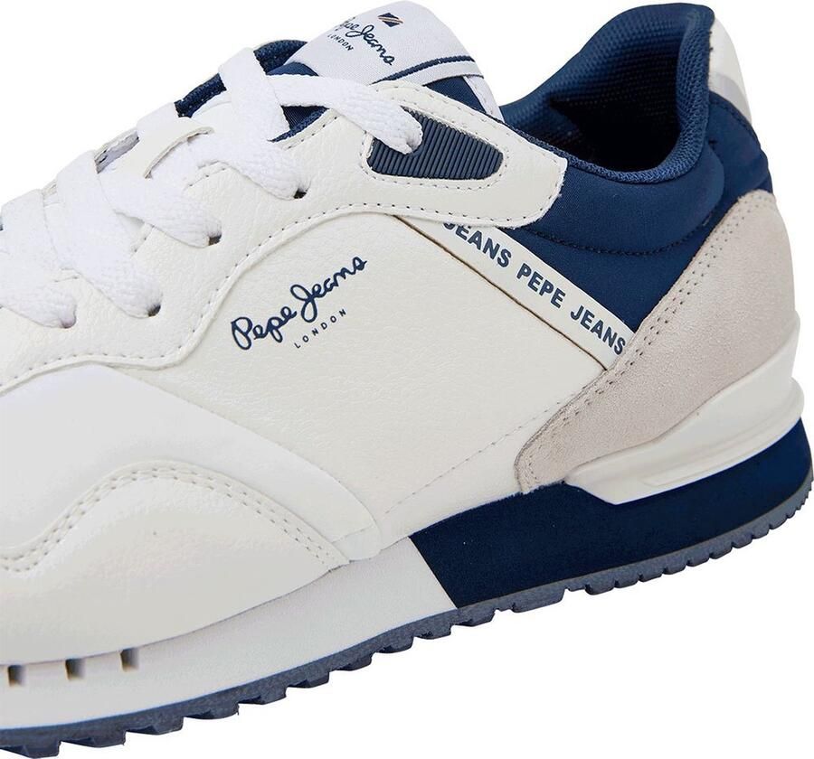 Pepe Jeans Serie Witte Sportschoenen Vetersluiting - Foto 2
