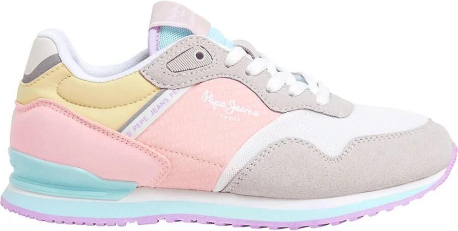 Pepe Jeans London Print Schoenen Grijs Meisjes