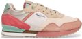 Pepe Jeans Sneakers laag 'London Sea' beige jade groen magenta rosé - Beige