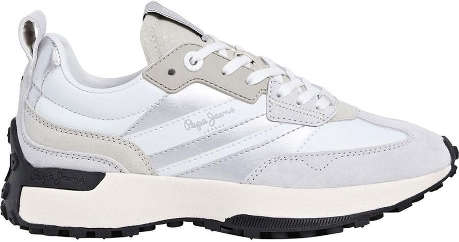 Pepe Jeans Lucky Original Schoenen Wit Vrouw