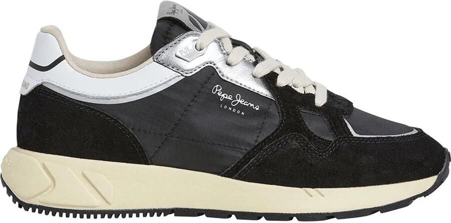Pepe Jeans Marlon Metal Schoenen Zwart Vrouw
