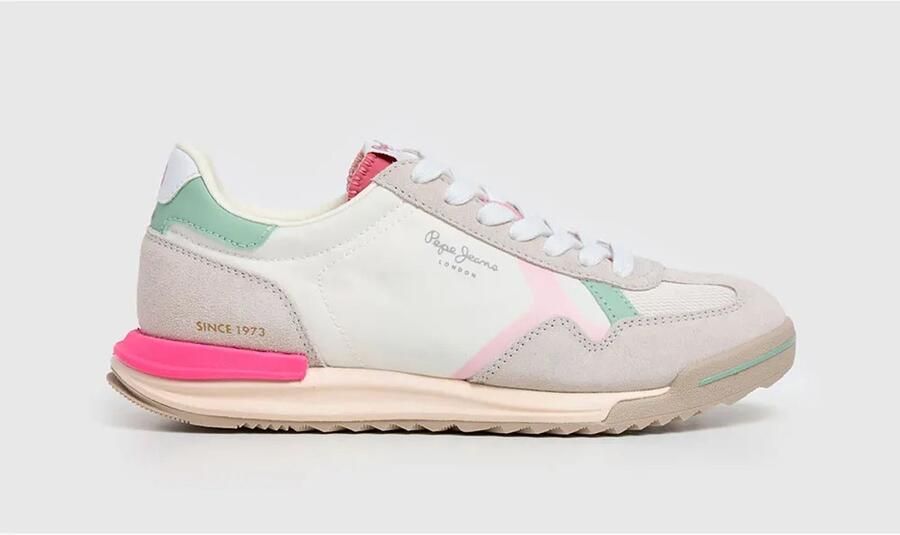 Pepe Jeans Marvin College Schoenen Wit Vrouw