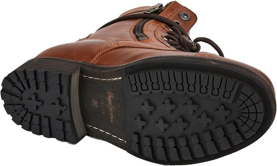 Pepe Jeans Melting Combat Laarzen Tobacco Dames - Foto 7