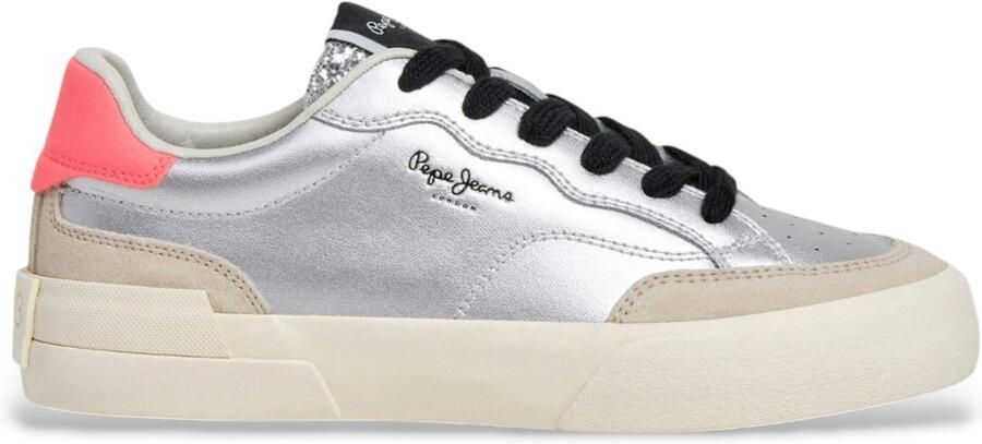 Pepe Jeans Milanlam zilveren slippers