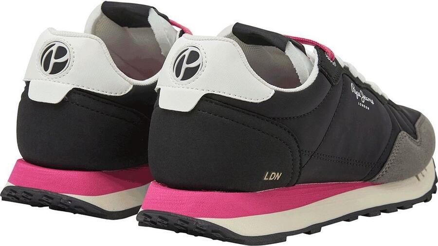 Pepe Jeans Natch serie Dames Sportieve Schoenen Lage Sneakers Zwart - Foto 5