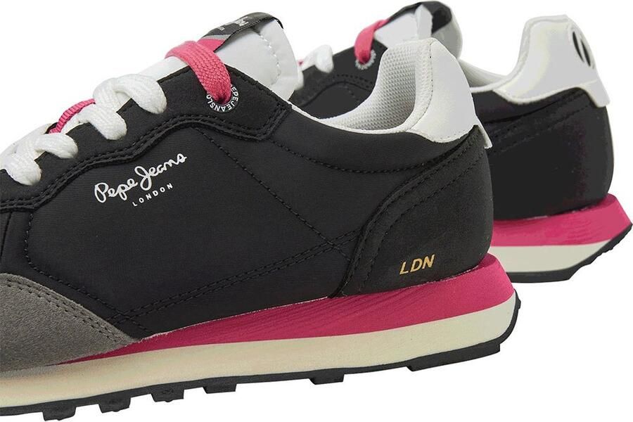 Pepe Jeans Natch serie Dames Sportieve Schoenen Lage Sneakers Zwart - Foto 4