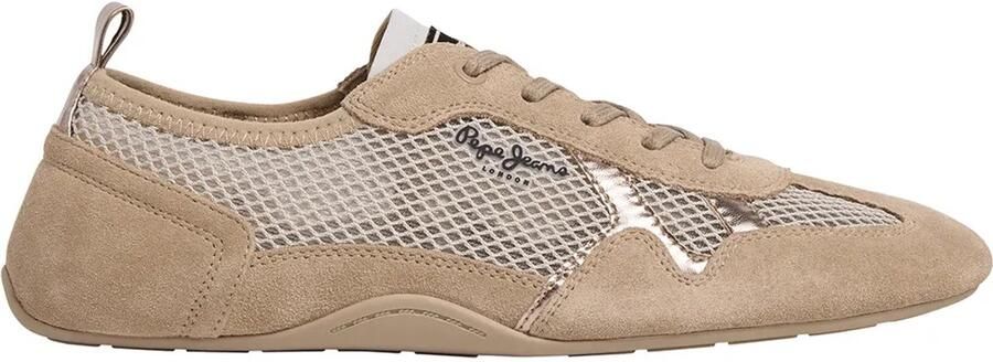 Pepe Jeans Noa Net Schoenen Beige Vrouw