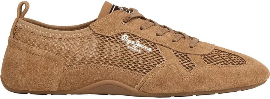 Pepe Jeans Noa Net Schoenen Bruin Vrouw