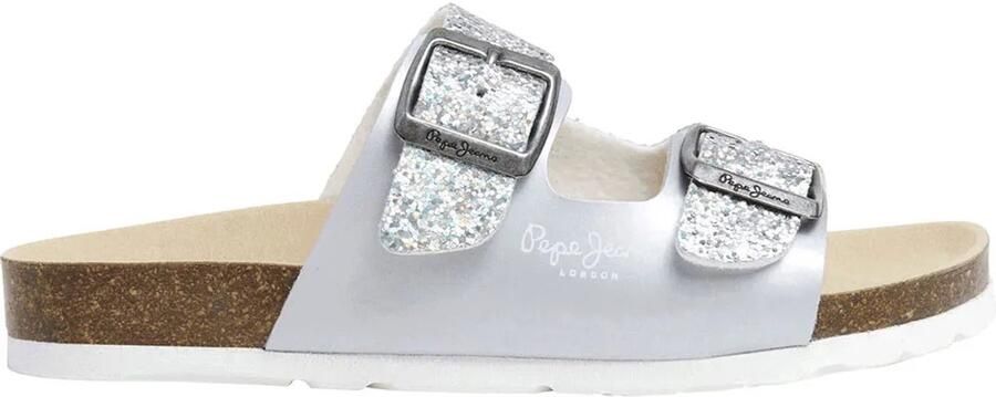 Pepe Jeans Oban Stars Sandalen Zilver Meisje
