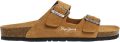 Pepe Jeans Oban Suede Sandalen Bruin Vrouw - Bruin