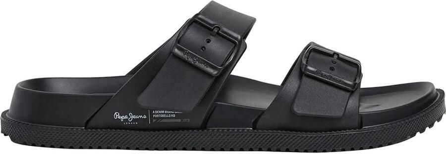 Pepe Jeans Ocean Brand Slippers Zwart Man