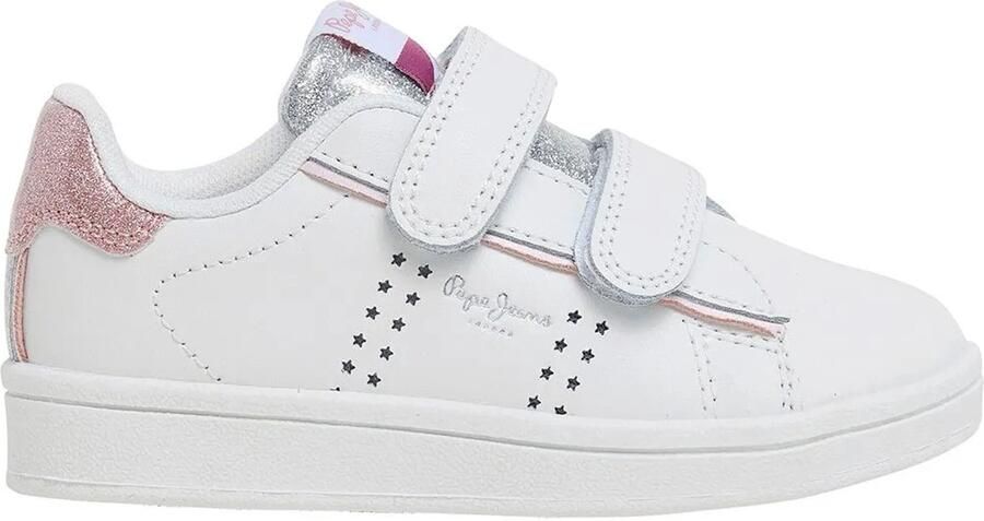 Pepe Jeans Player Nightk Schoenen Wit Meisjes