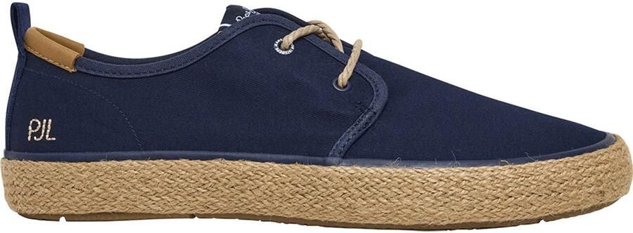 Pepe Jeans Espadrilles 'Port Tourists' navy bruin