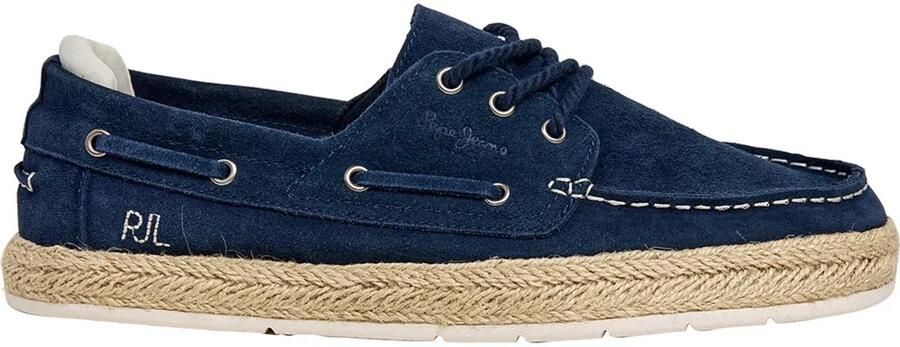 Pepe Jeans Porto Deck Espadrilles Blauw Man