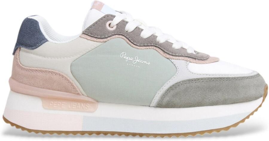 Pepe Jeans Rusper Class veelkleurige leren sportschoenen