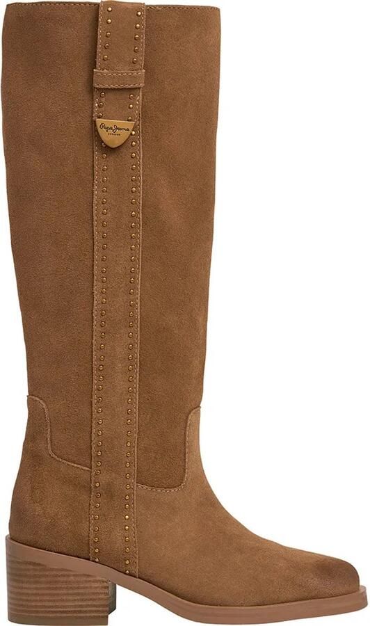 Pepe Jeans Sandy Studs Haklaarzen Bruin Vrouw