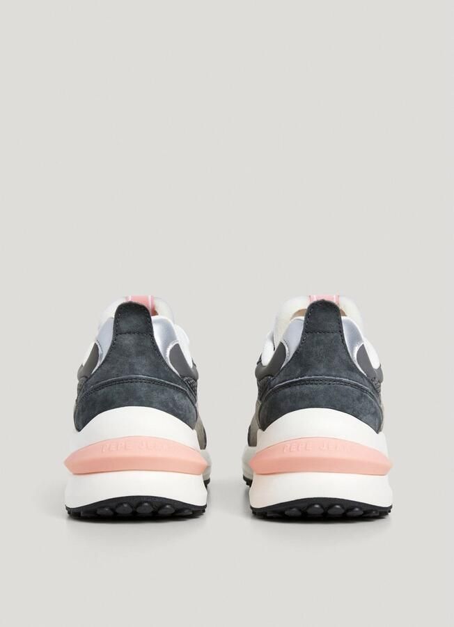 Pepe Jeans Sneakers laag 'Winslow Soft' grijs donkergrijs wit - Foto 2