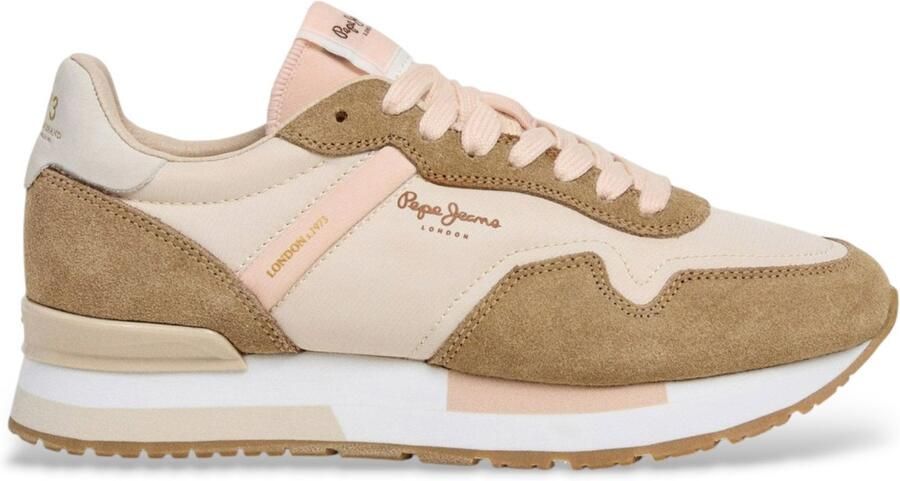 Pepe Jeans Sneakers laag 'HAILON' beige nude donkerbeige