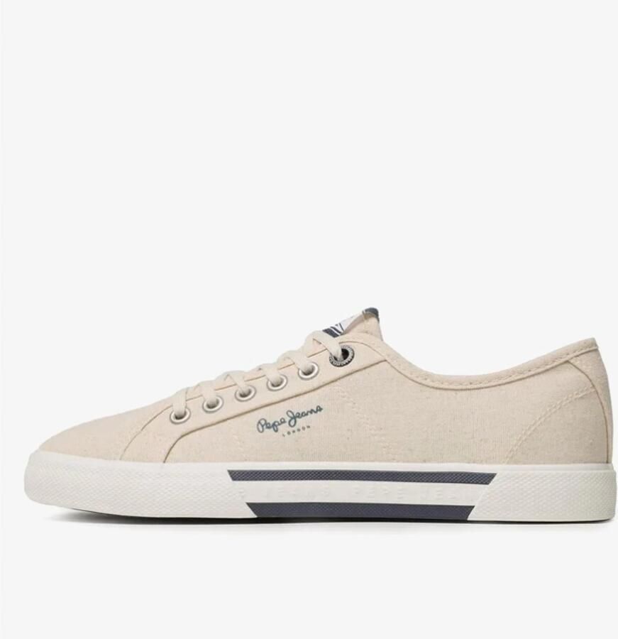 Pepe Jeans Serie Beige Veterschoenen Textiel Heren