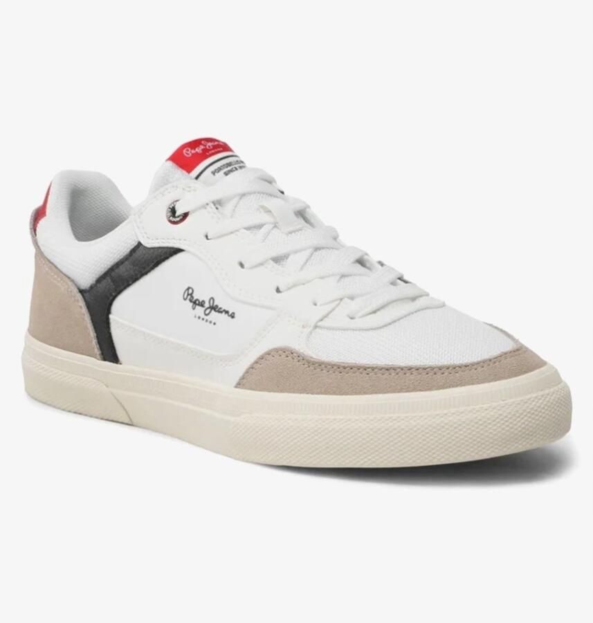 Pepe Jeans Sport Series Heren Sportschoenen Met Leer Multicolor - Foto 2