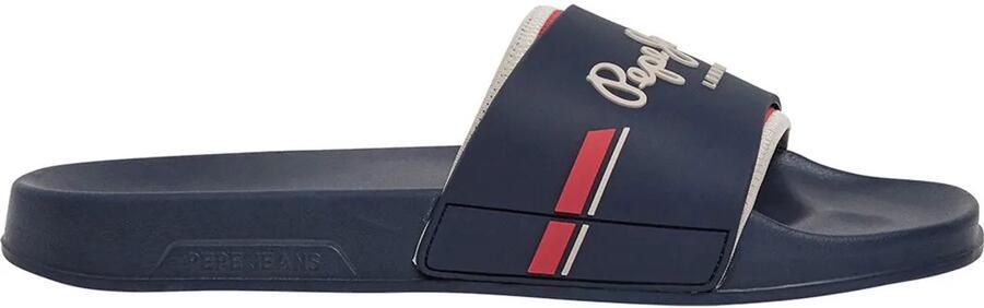 Pepe Jeans Muiltjes 'SLIDER' navy greige rood