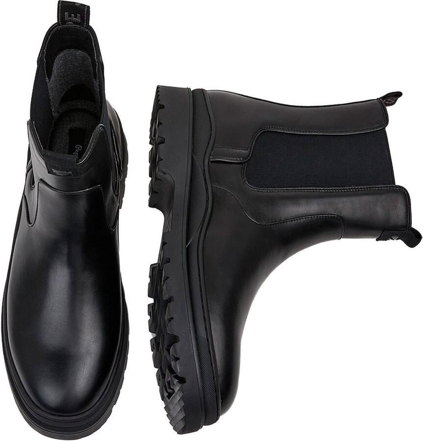 Pepe Jeans Serie AWE Zwarte Instap Enkellaars Heren - Foto 3