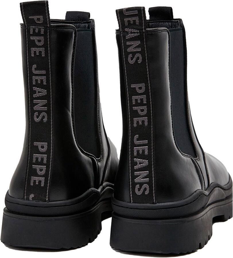 Pepe Jeans Serie AWE Zwarte Instap Enkellaars Heren - Foto 4