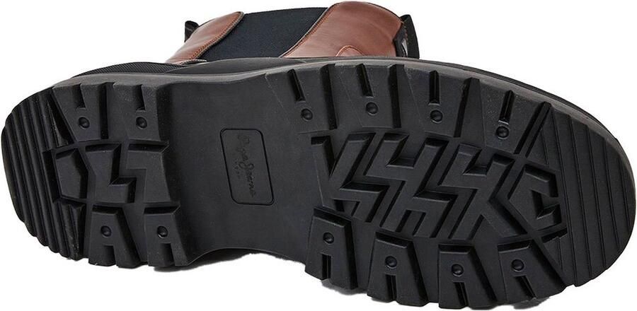 Pepe Jeans Mannelijke Bruine Chelsea Boots Instap Sluiting - Foto 6