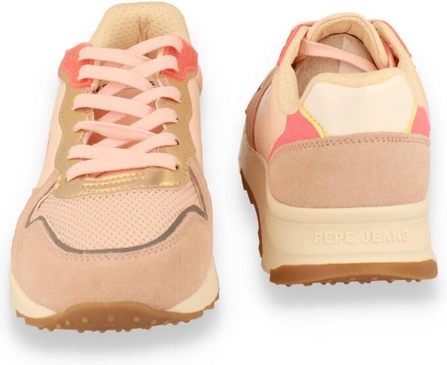Pepe Jeans Sportieve Schoenen Roze Leer en Textiel - Foto 4