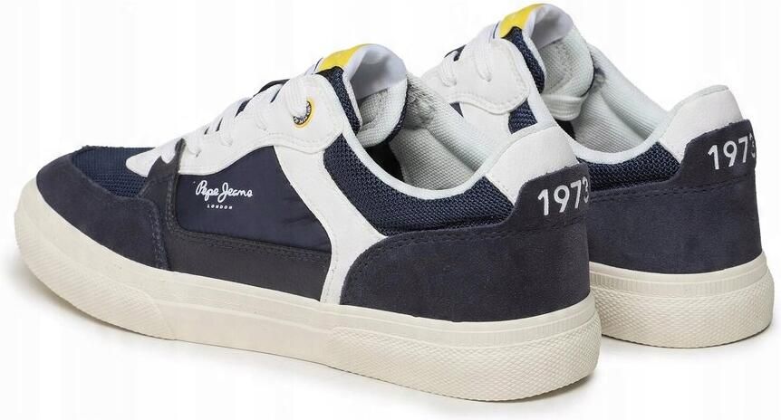 Pepe Jeans Sportieve Herenschoenen Granat Met Leer
