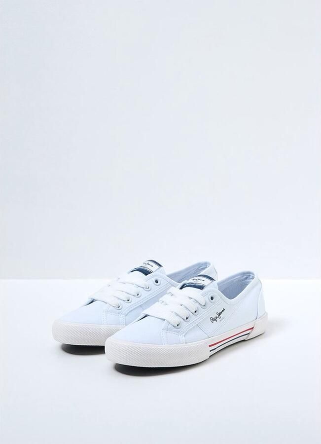 Pepe Jeans Pls31287 Brady Sneakers Wit Dames - Foto 6