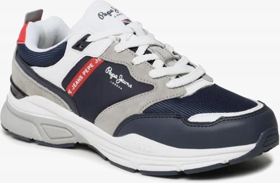 Pepe Jeans Sportschoenen Granat Veters Lage Sneaker