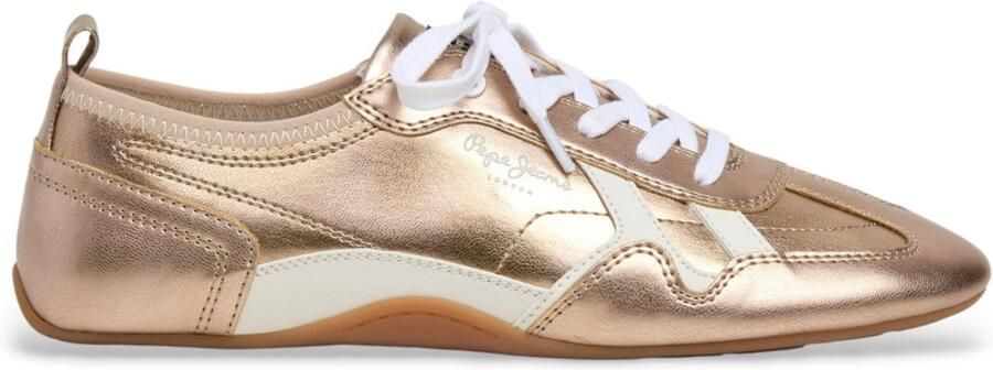 Pepe Jeans Sneakers laag 'NOA SHINE' goud wit