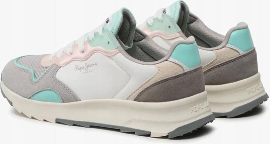 Pepe Jeans Sportschoenen Vetersluiting Leer Meerkleurig