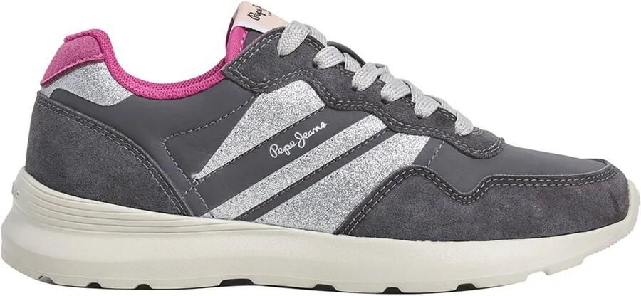 Pepe Jeans Teagan Glitter Schoenen Grijs Meisje