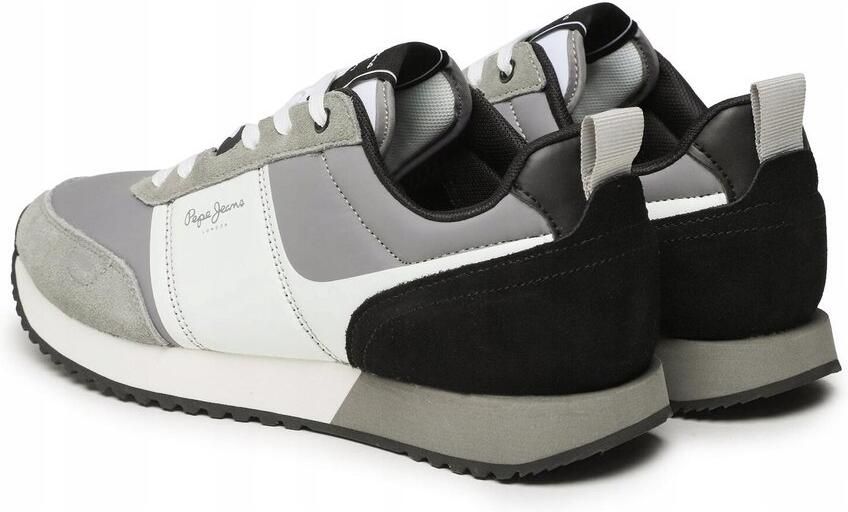 Pepe Jeans Tour Sportschoenen Grijs Leer