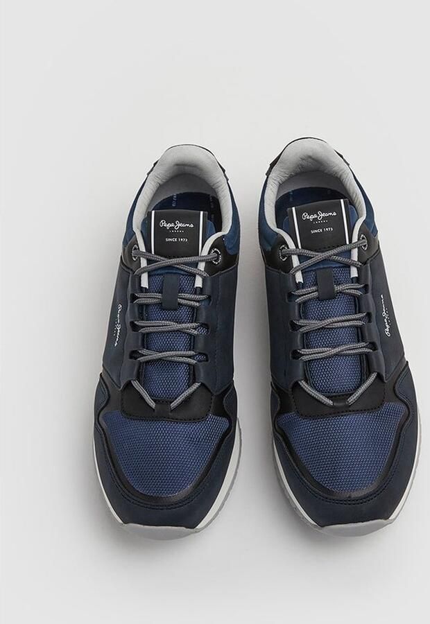 Pepe Jeans Tour Urban 22 Sneakers Heren Navy - Foto 3
