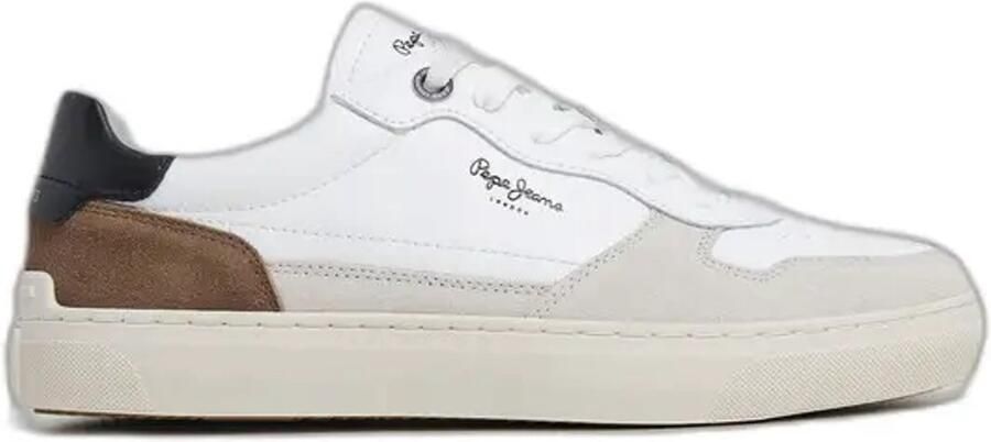 Pepe Jeans Camden Nature Sneakers White Heren - Foto 2