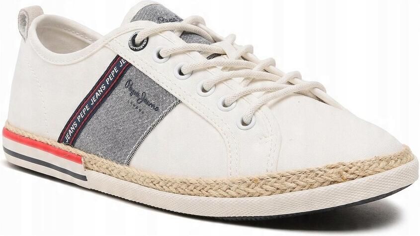 Pepe Jeans Veterschoenen Wit Textiel