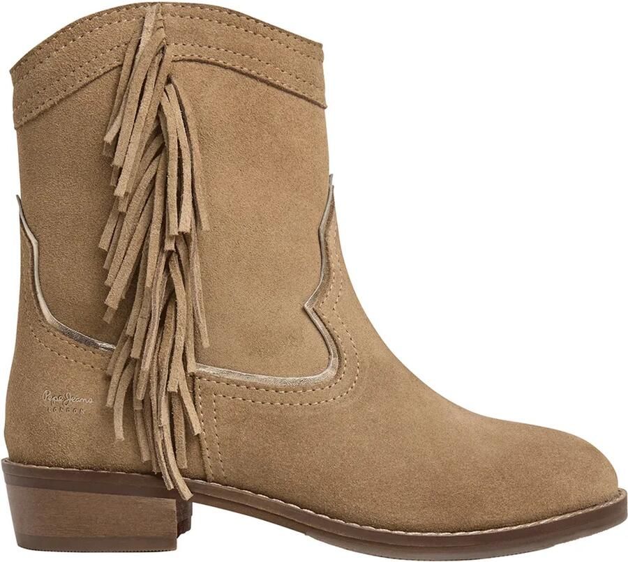 Pepe Jeans Western Fringes Laarzen Bruin Meisje