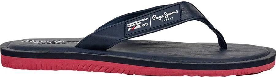 Pepe Jeans Wind Heritage Slippers Blauw Man