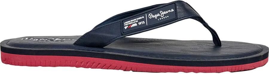 Pepe Jeans Wind Heritage Slippers Blauw Man