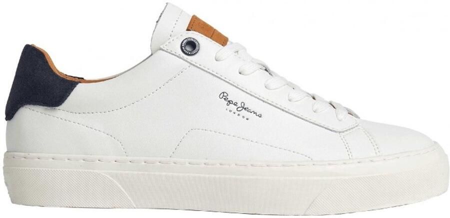 Pepe Jeans Heren Sneaker Yogi Original 23 White WIT - Foto 3