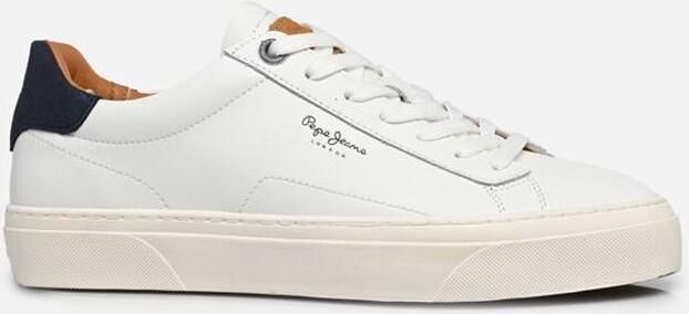 Pepe Jeans Heren Sneaker Yogi Original 23 White WIT - Foto 7