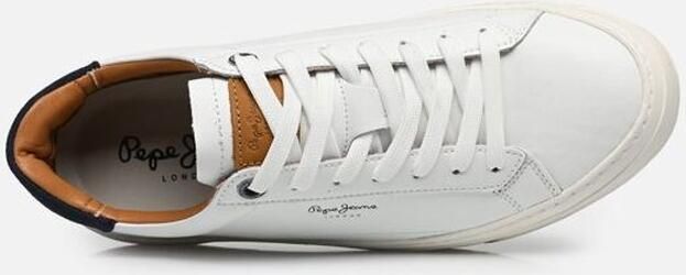 Pepe Jeans Heren Sneaker Yogi Original 23 White WIT - Foto 8