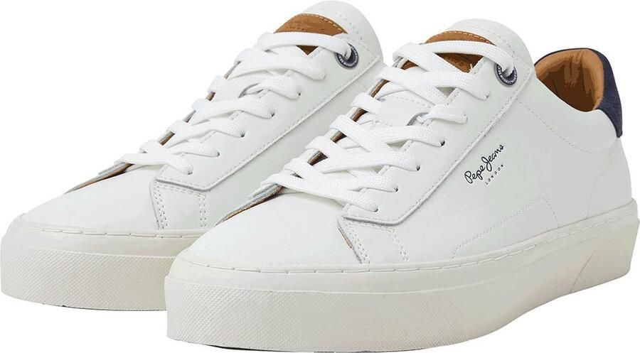 Pepe Jeans Heren Sneaker Yogi Original 23 White WIT