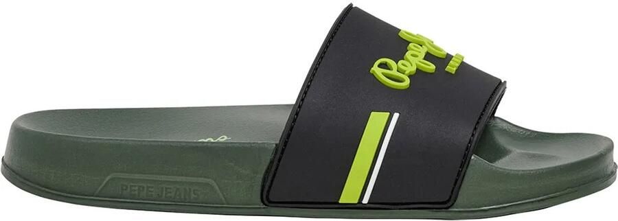Pepe Jeans Zone Slippers Groen Jongen