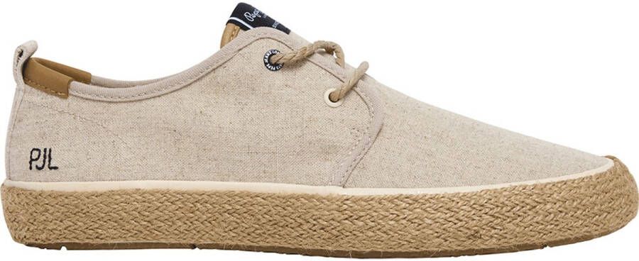 Pepe Jeans Port Linen Schoenen Beige Man
