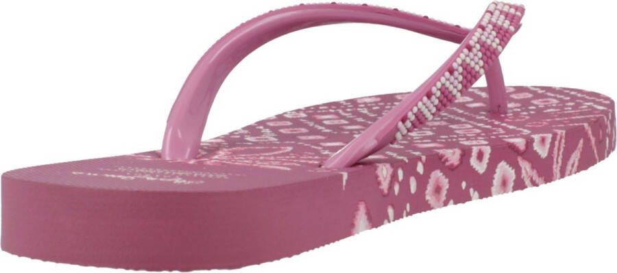 Pepe Jeans Rake Ethnic Slippers Paars Vrouw
